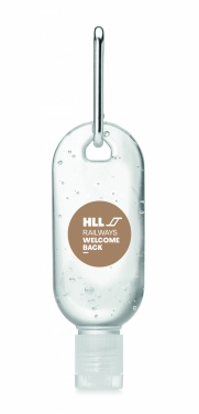 Logo trade promotional merchandise photo of: Hand cleanser gel 30ml