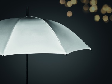 Logo trade promotional giveaways image of: 23 inch reflective umbrella