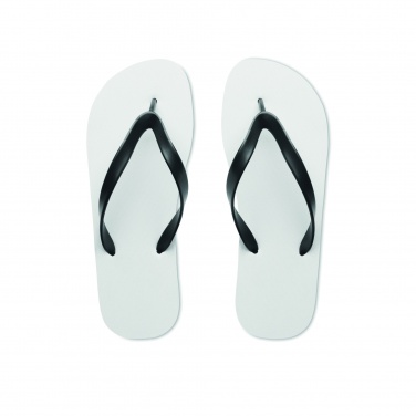 Logo trade promotional items image of: Sublimation beach slippers