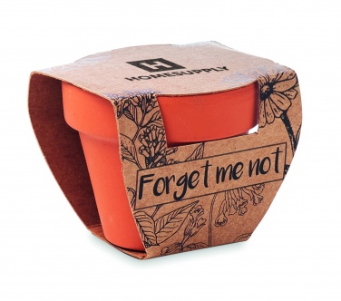 Logotrade promotional product image of: Terracotta pot 'forget me not'