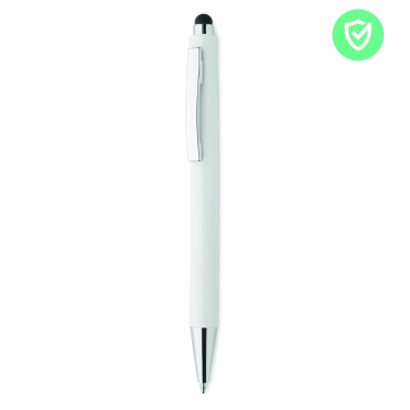 Logotrade promotional giveaway image of: Antibacterial stylus ballpen