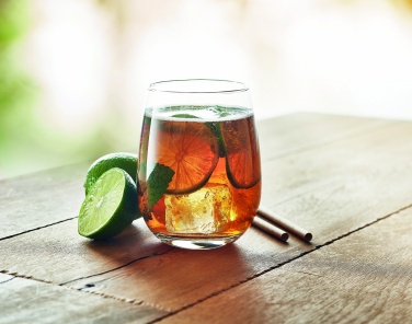 Logo trade corporate gifts image of: Stemless glass in gift box