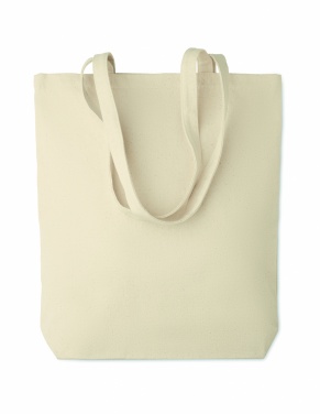 Logo trade promotional merchandise picture of: Canvas shopping bag 270 gr/m²