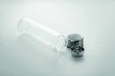 Logo trade promotional items image of: Bottle with touch thermometer