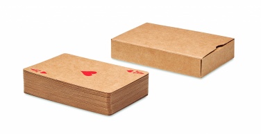 Logo trade promotional giveaways image of: Recycled paper playing cards