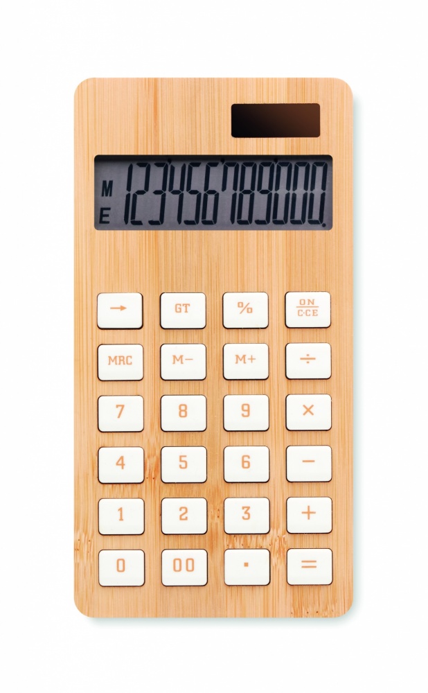 Logotrade business gifts photo of: 12 digit bamboo calculator