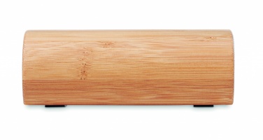 Logo trade promotional products image of: Wireless bamboo speaker 2x5W