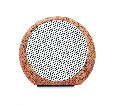 Logotrade corporate gift image of: Wireless bamboo speaker 2x5W
