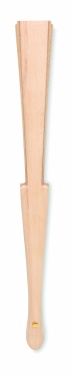 Logotrade promotional items photo of: Wood hand fan with cork fabric