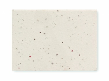 Logotrade promotional giveaway picture of: Grass/seed paper memo pad