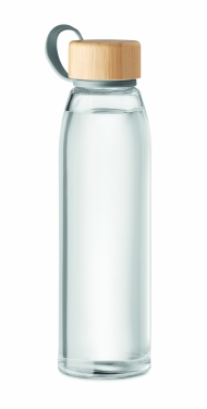 Logo trade corporate gifts picture of: Glass bottle 500 ml