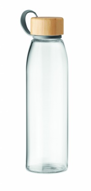 Logotrade advertising products photo of: Glass bottle 500 ml