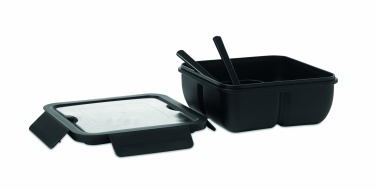 Logotrade promotional gift picture of: Lunch box with cutlery 600ml