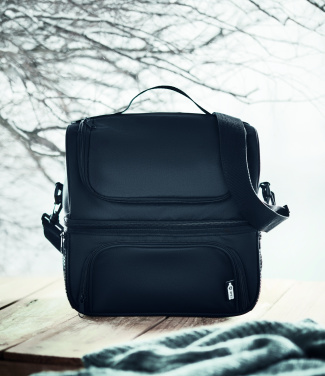 Logotrade promotional item image of: Cooler bag in 600D RPET