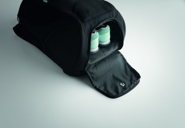 Logo trade promotional merchandise picture of: 600D RPET sports rucksack