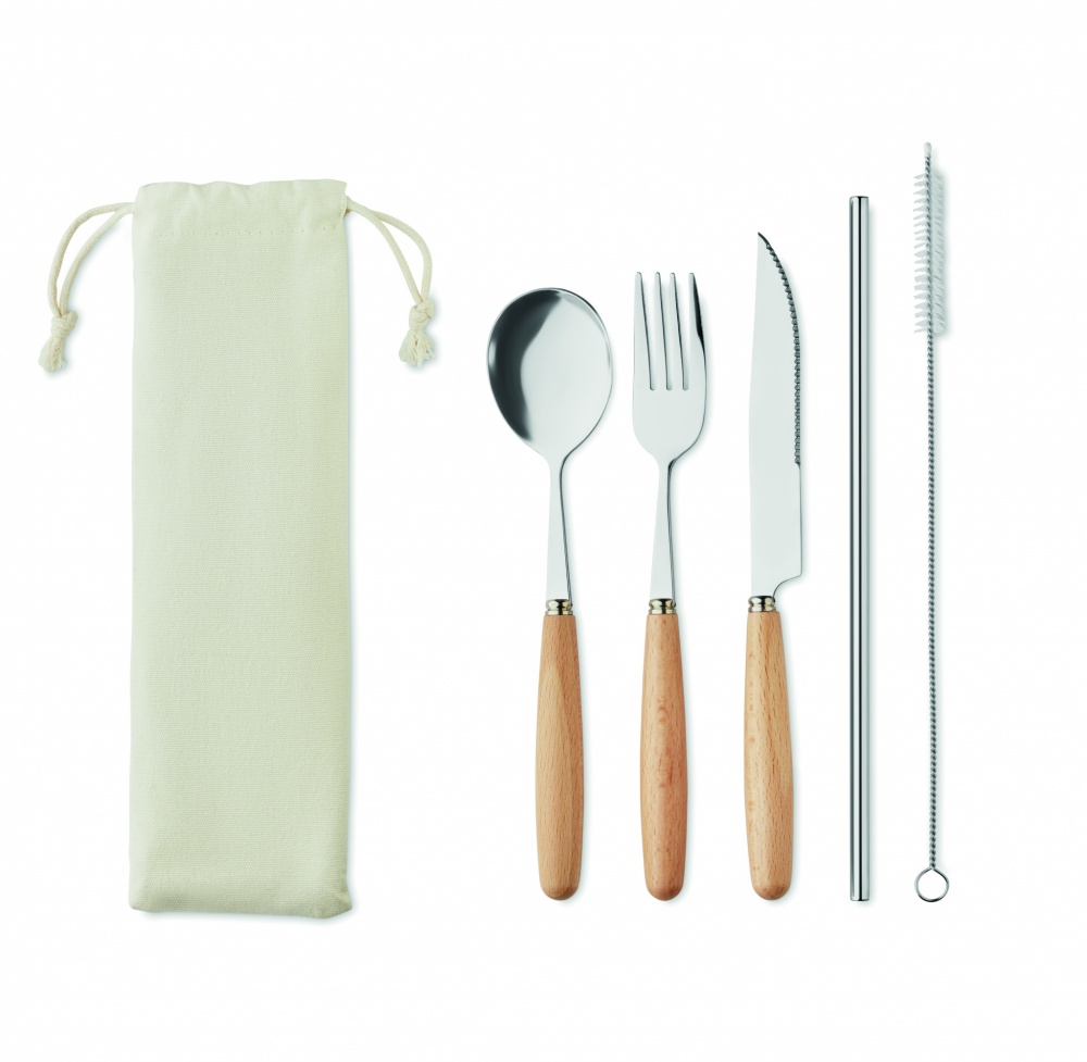 Logotrade advertising product picture of: Cutlery set stainless steel