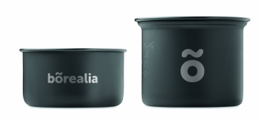 Logotrade advertising product picture of: 2 camping pots with cutlery