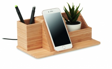 Logotrade advertising products photo of: Desktop wireless charger  10W GROOVY