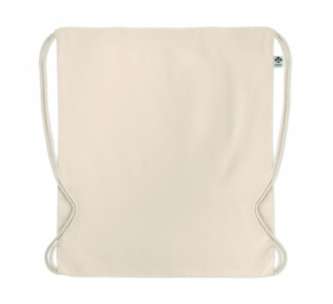 Logotrade promotional items photo of: Organic cotton drawstring bag