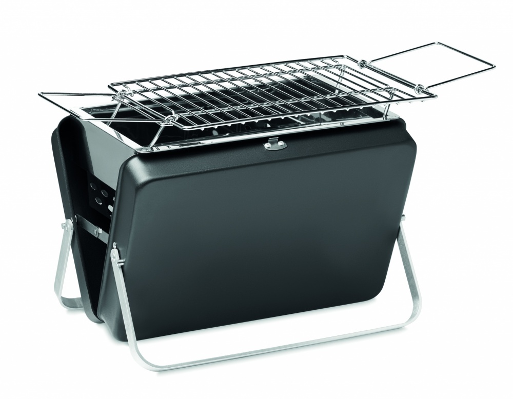 Logo trade promotional merchandise picture of: Portable barbecue and stand