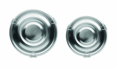 Logotrade advertising products photo of: Set of 2 stainless steel boxes