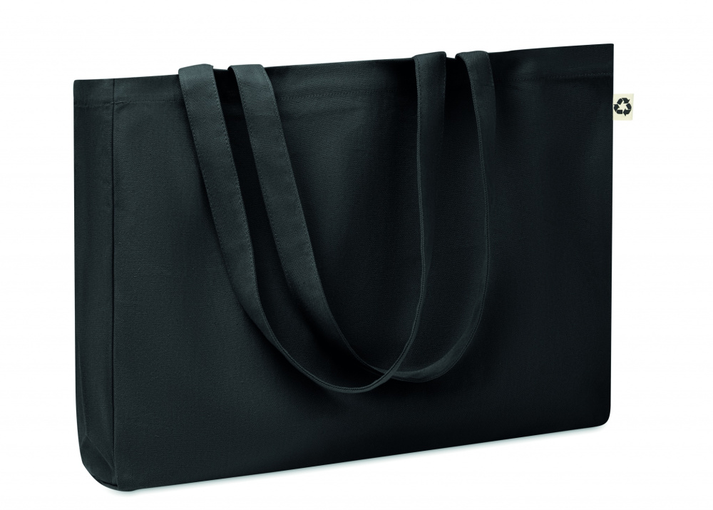 Logo trade corporate gifts picture of: Canvas Recycled bag 280 gr/m²