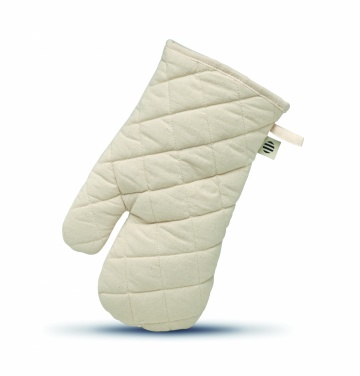 Logo trade corporate gifts picture of: Organic cotton oven glove