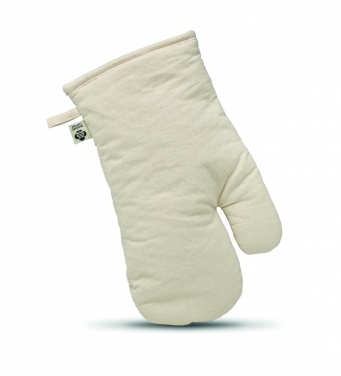 Logo trade promotional giveaways image of: Organic cotton oven glove