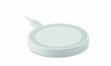 Logo trade corporate gifts picture of: Small wireless charger 15W