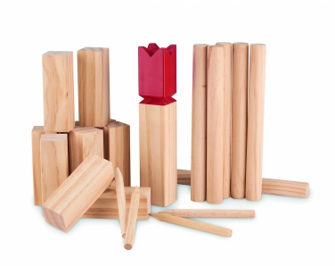 Logo trade promotional items image of: Pinewood outdoor throwing game