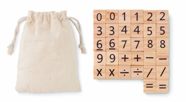 Logotrade advertising products photo of: Wood educational counting game