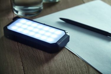 Logo trade promotional products image of: solar charger 8000 mAh