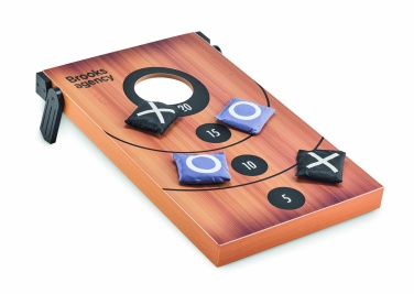 Logotrade promotional giveaway image of: Double sided MDF game set