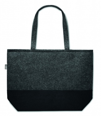 Logotrade promotional gift picture of: RPET felt shopping bag