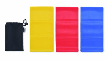 Logo trade promotional merchandise picture of: Set of 3 TPE fitness bands