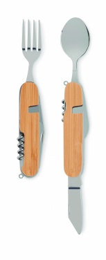 Logo trade promotional items picture of: Multifunction cutlery set