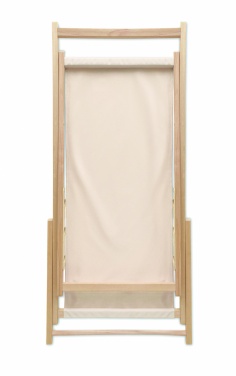 Logotrade promotional product picture of: Beach chair in wood