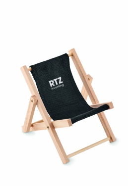 Logotrade promotional products photo of: Deckchair-shaped phone stand