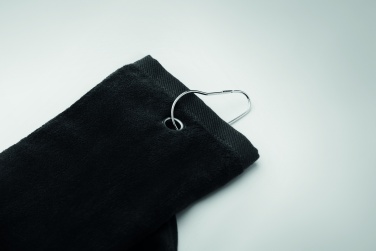 Logo trade promotional gifts image of: Cotton golf towel with hanger