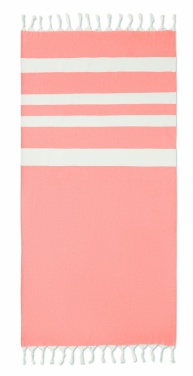Logo trade promotional giveaways picture of: Hamman towel blanket 140 gr/m²