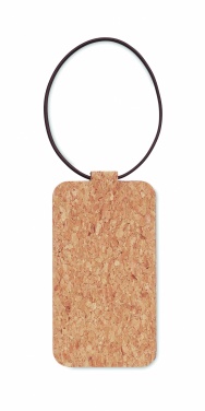 Logotrade promotional item picture of: Cork luggage tag