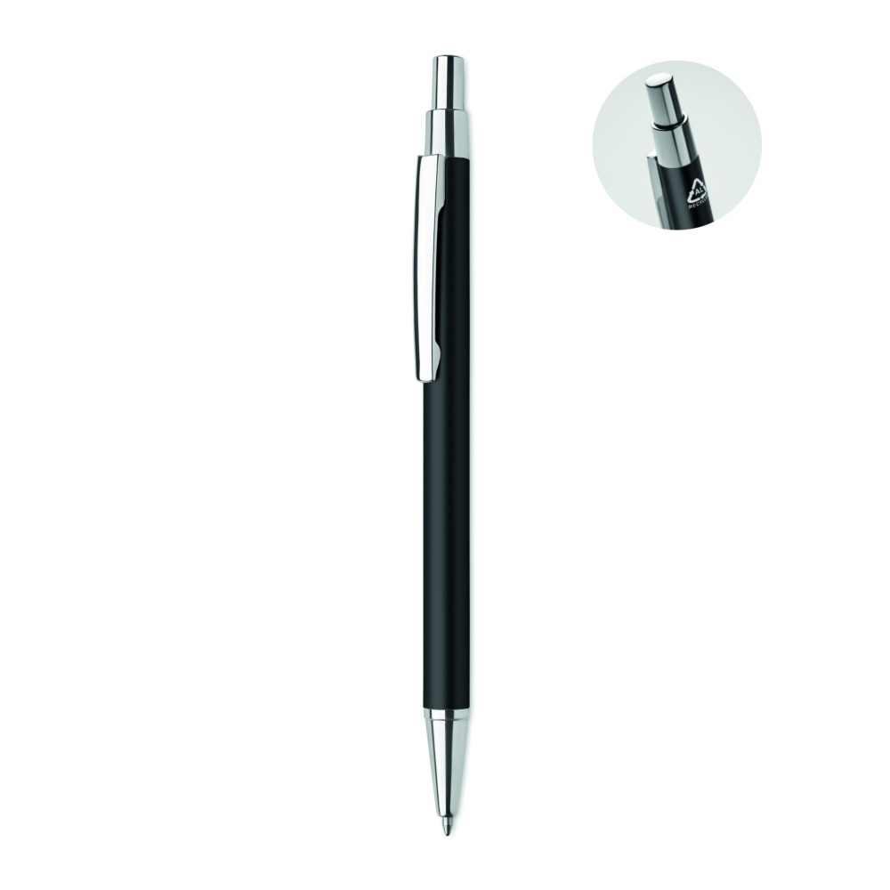 Logo trade advertising product photo of: Recycled aluminium ball pen
