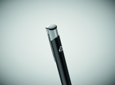 Logo trade promotional gifts picture of: Recycled aluminium ball pen