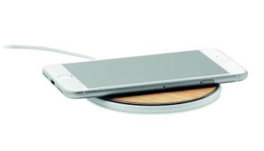 Logotrade business gifts photo of: Bamboo wireless charger 10W