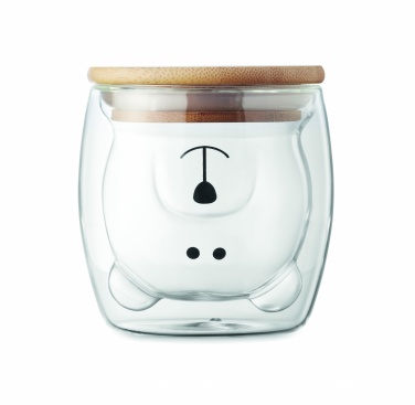 Logo trade corporate gift photo of: Double wall borosilicate mug