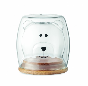 Logotrade promotional item picture of: Double wall borosilicate mug