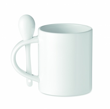 Logo trade business gifts image of: Ceramic sublimation mug 300 ml