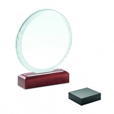 Logo trade corporate gifts picture of: Round award plaque