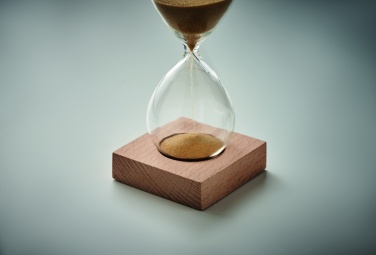 Logo trade promotional gift photo of: 5 minute sand hourglass