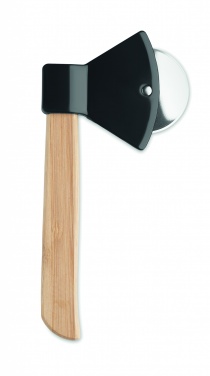 Logotrade promotional products photo of: Pizza cutter bamboo handle